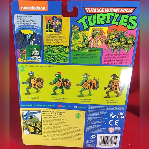 Leonardo with storage shell figure (nib) - Picture 5 of 5